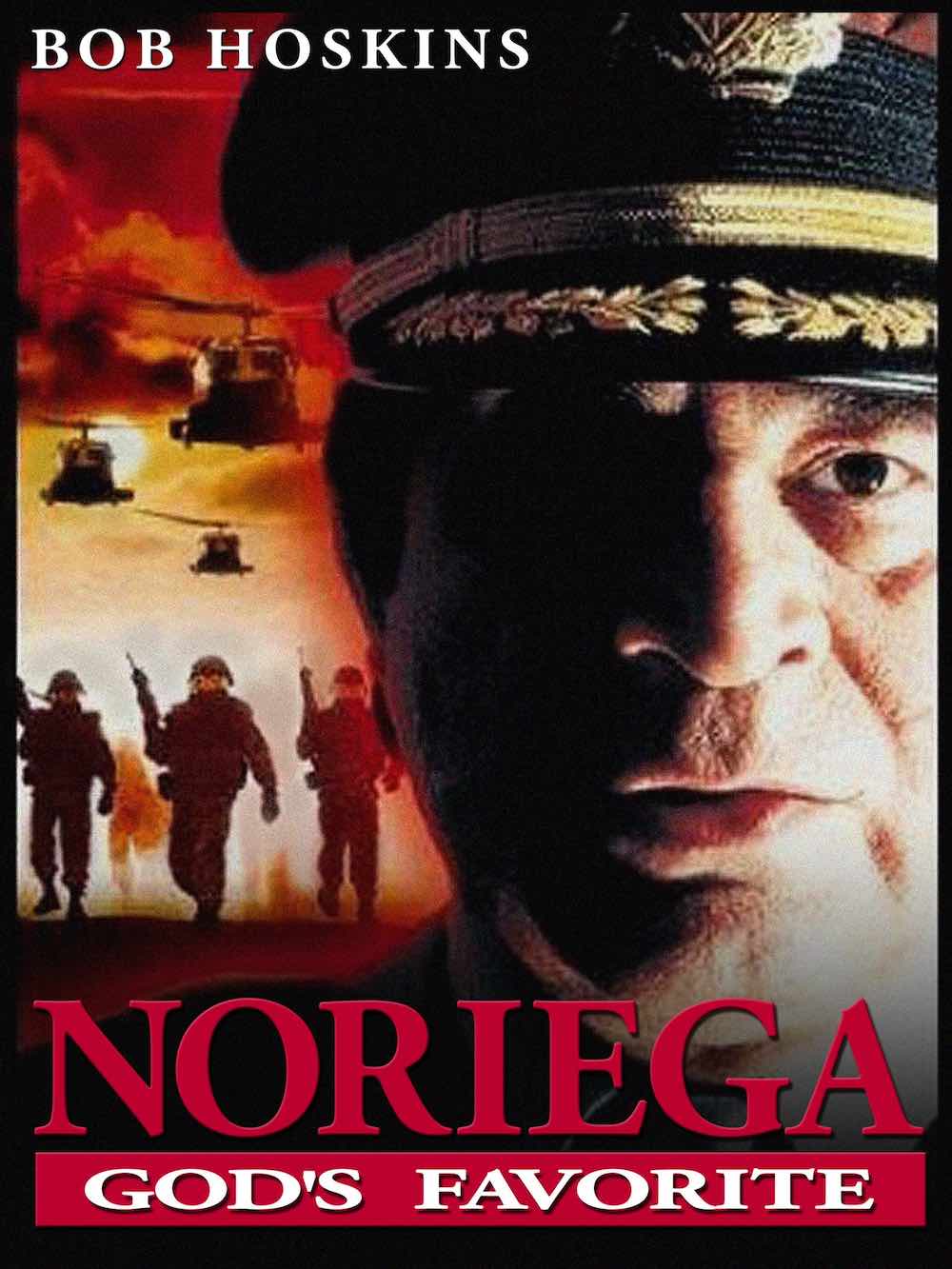 Locandina "Noriega, prediletto da Dio o mostro" (Noriega-God's Favorite) (Film TV) (Usa 2000), U.S. NTSC vhs cover 