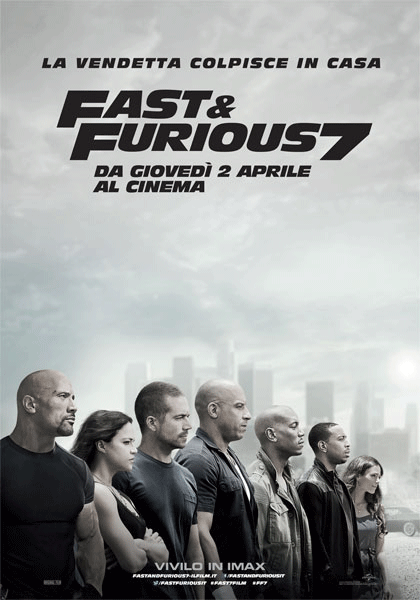 Locandina di Fast & Furious 7