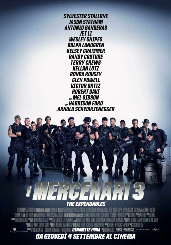 I Mercenari 3 - The Expendables Locandina