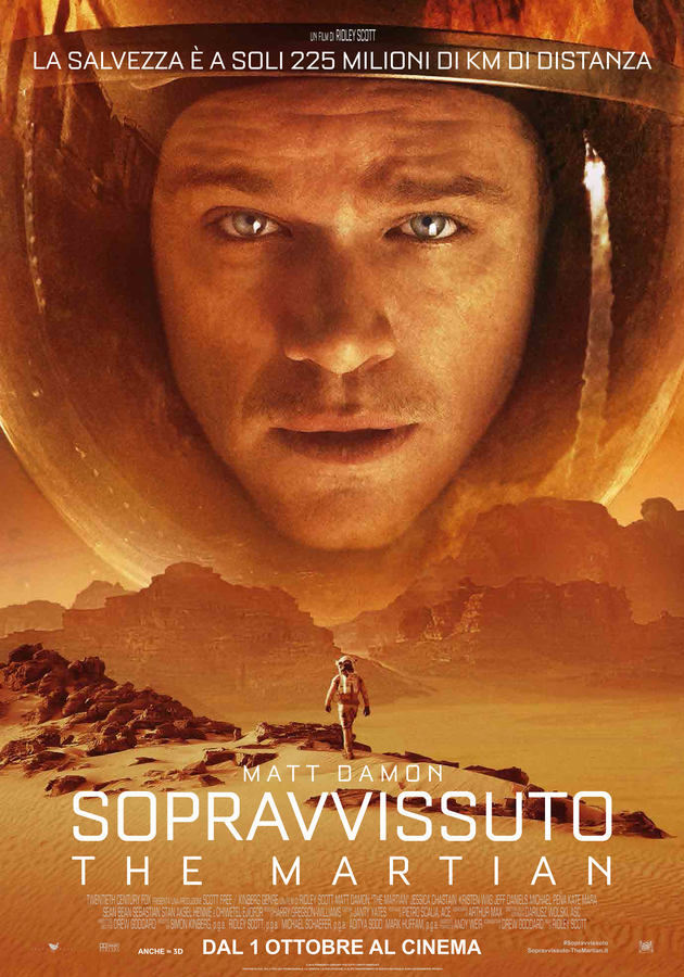Locandina di Sopravvissuto - The Martian