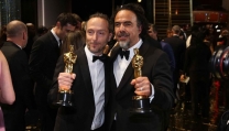 Alejandro González Iñárritu con Emmanuel Lubezki
