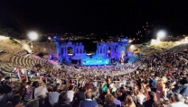Il teatro antico a Taormina