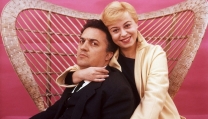 Federico Fellini con Giulietta Masina