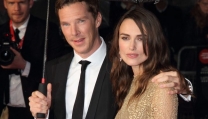 Benedict Cumberbatch e Keira Knightley