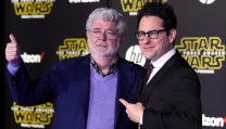 George Lucas e J.J. Abrams all'anteprima mondiale