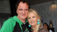 Quentin Tarantino e Barbara Bouchet