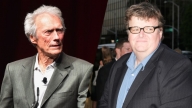 Clint Eastwood e Michael Moore