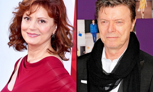 Susan Sarandon e David Bowie