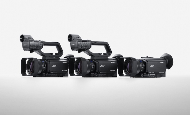 Le tre nuove videocamere ultracompatte Sony XDCAM® PXW-Z90, il NXCAM® HXR-NX80 e l'Handycam® FDR-AX700