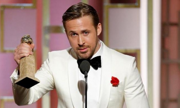 Ryan Gosling vincitore ai Golden Globes 2017