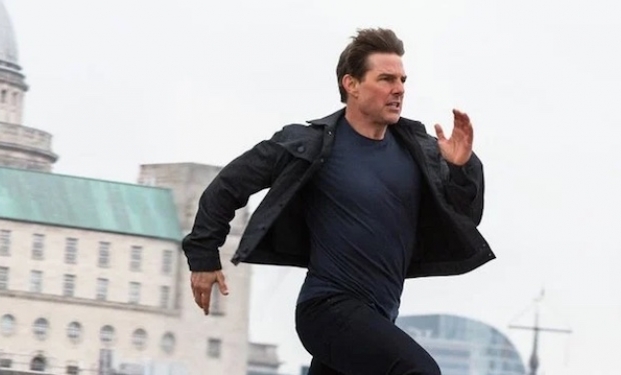 Tom Cruise in corsa