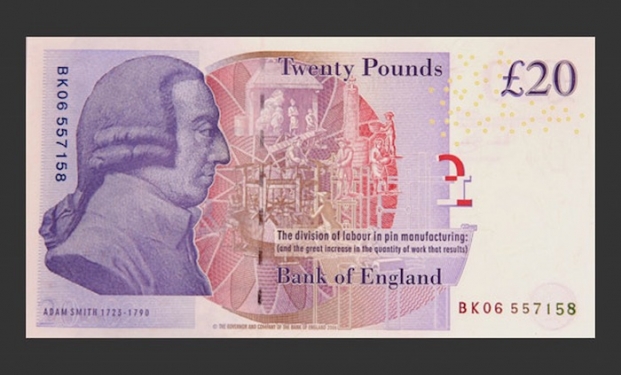 banconota inglese da 20 sterline