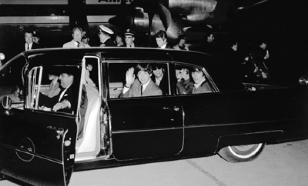 I Beatles arrivano a Cleveland nel 1964