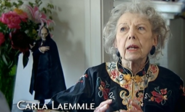 Carla Laemmle nel documentario BBC