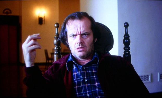 una scena di Shining una scena di Shining