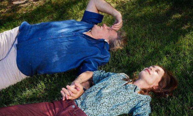 Gerard Depardieu e Isabelle Huppert in "The Valley of Love"
