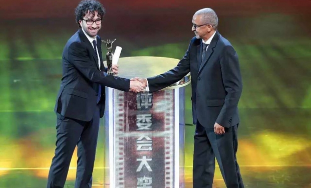 Vito Palmieri alla premiazione dello Shanghai International Film Festival