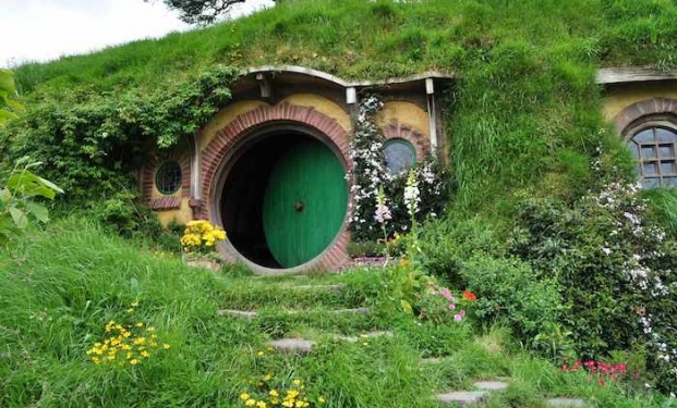 Casa di Hobbit nella "Terra di Mezzo" neozelandese