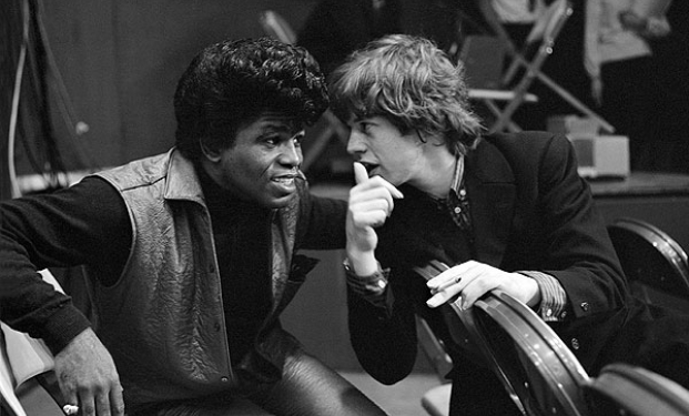 James Brown e Mick Jagger