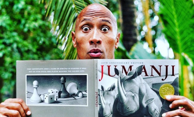 The Rock in Jumanji