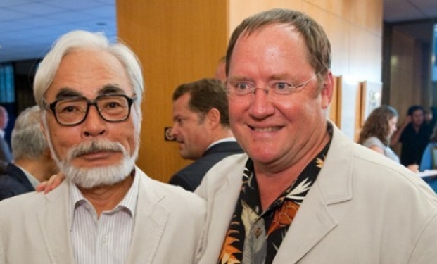 John Lasseter e Hayao Miyazaki