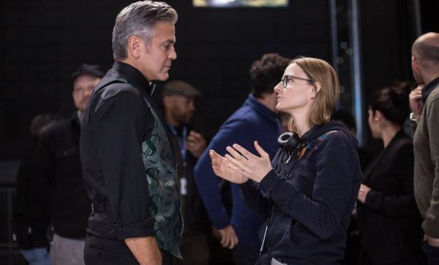 George Clooney e Jodie Foster sul set di Money Monster