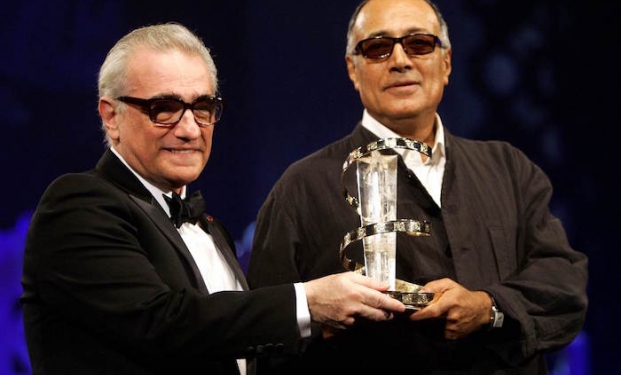 Martin Scorsese con Abbas Kiarostami