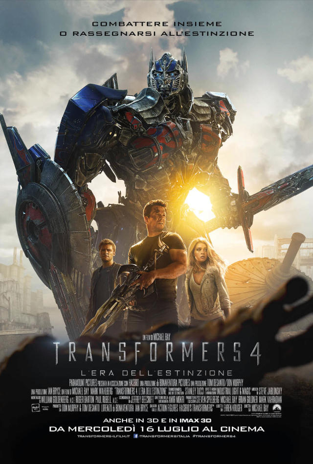 Locandina di Transformers 4 - L'era dell'estinzione
