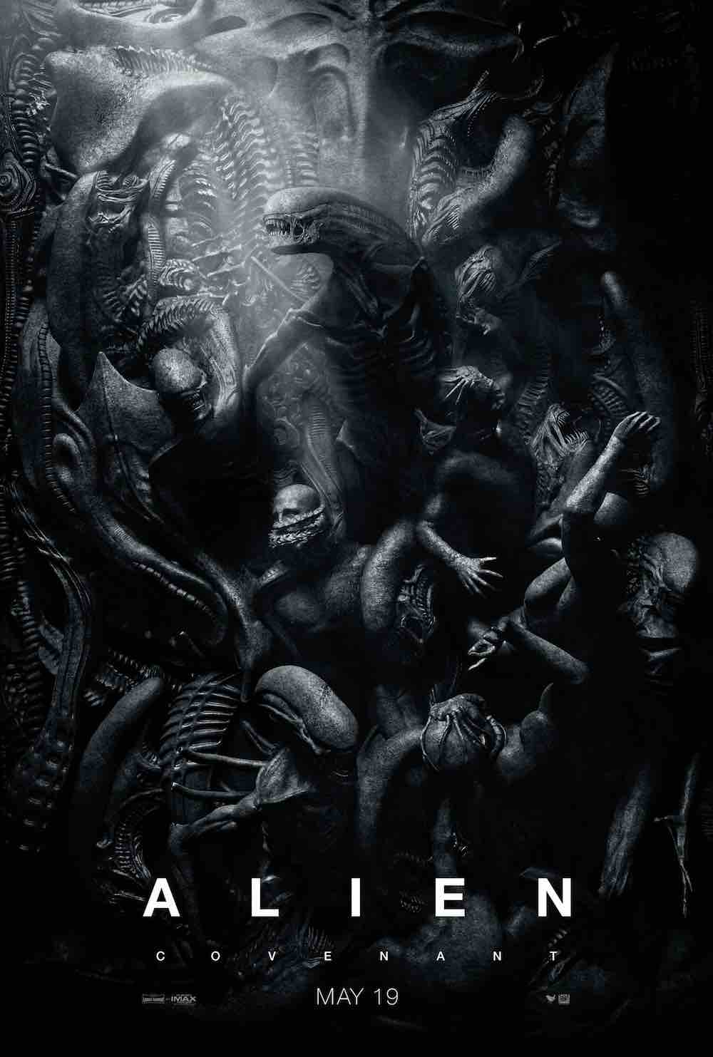 Locandina originale Alien: Covenant (proiezione in sale IMAX)