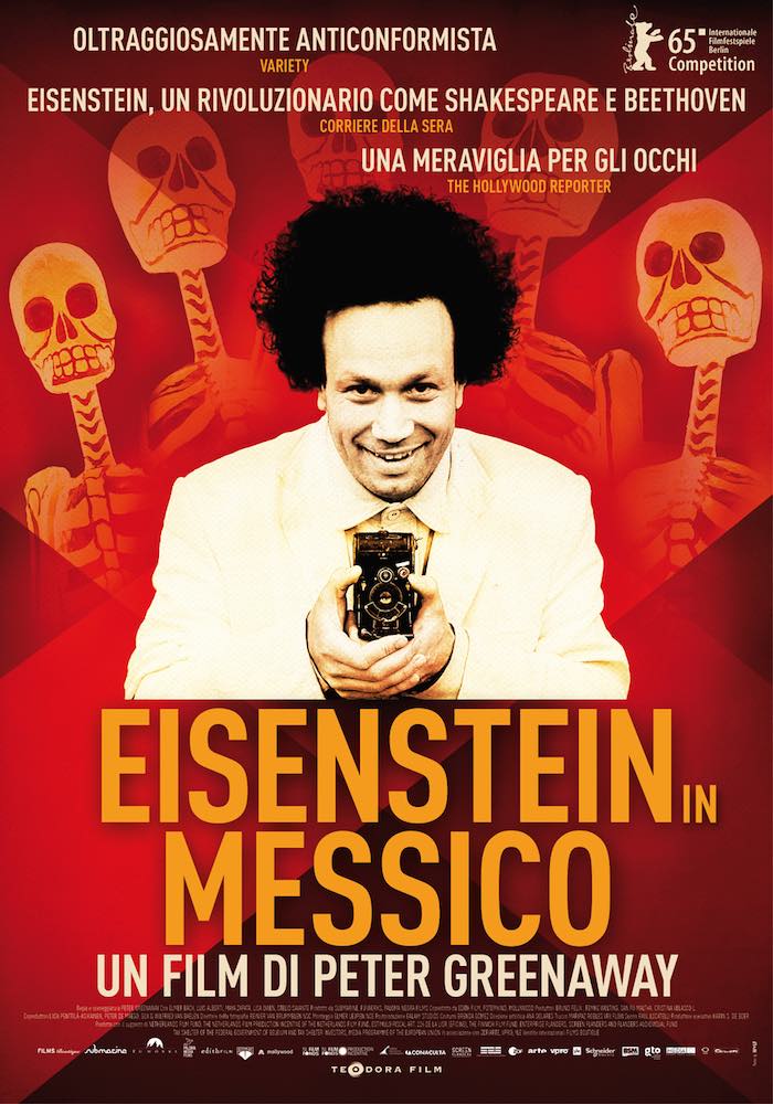 Locandina di Eisenstein in Messico di Peter Greenaway