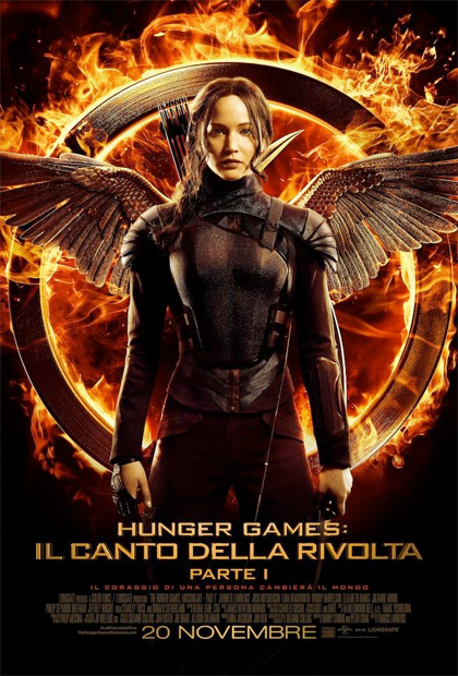 Locandina di Hunger Games: Il canto della rivolta - Parte I