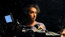 Paolo Sorrentino sul set de La grande Bellezza 