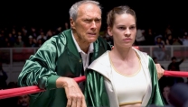 Hilary Swank con Clint Eastwood in Million Dollar Baby