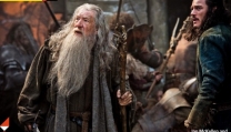 Gandalf e Bard nel terzo capitolo di Lo Hobbit