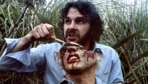 Peter Jackson sul set di Bad Taste