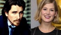 Christian Bale e Rosamund Pike