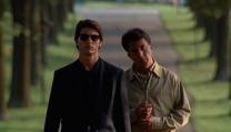 Tom Cruise e Dustin Hoffman, fratelli in "Rain Man"