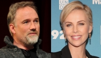 David Fincher e Charlize Theron