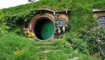 Casa di Hobbit nella "Terra di Mezzo" neozelandese