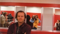 Kubrick sul set di "Shining"