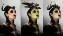 Concept art di Maleficent