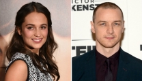 Alicia Vikander e James McAvoy