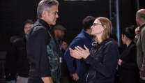 George Clooney e Jodie Foster sul set di Money Monster