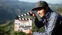 Ganoa sul set di Pariente