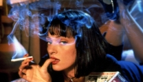 Uma Thurman in Pulp Fiction