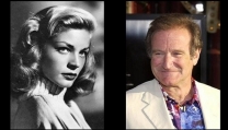 Robin Williams e Lauren Bacall