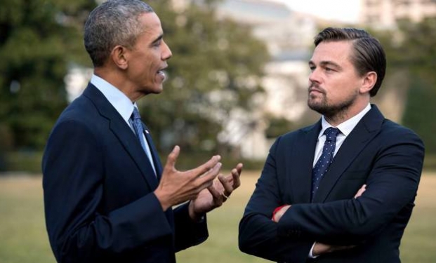 Leonardo DiCaprio, Barack Obama