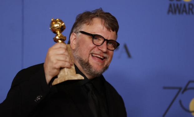 Guillermo Del Toro, vincitore ai Golden Globe 2018 come miglior regista