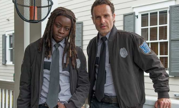 Andrew Lincoln e Danai Gurira