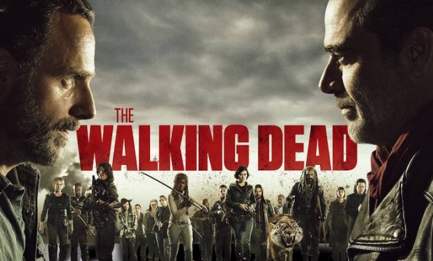 La locandina dell'ottava stagione di The Walking Dead